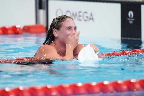 Paris 2024 - 1500m Freestyle - Anastasiia Kirpichnikova Wins Silver