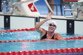 Paris 2024 - 1500m Freestyle - Anastasiia Kirpichnikova Wins Silver