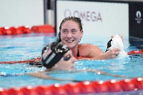 Paris 2024 - 1500m Freestyle - Anastasiia Kirpichnikova Wins Silver