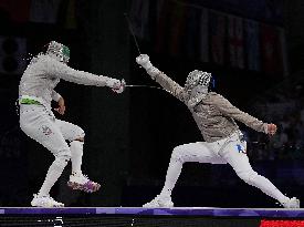 (PARIS2024) FRANCE-PARIS-OLY-FENCING