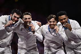 (PARIS2024) FRANCE-PARIS-OLY-FENCING