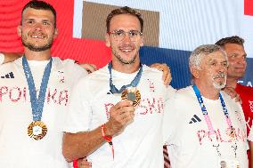 Olympic Games In Paris - Ceremony In The Polish House