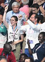 Paris 2024 - Aurore Berge In The Stands