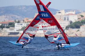 (PARIS 2024)FRANCE-MARSEILLE-OLY-SAILING