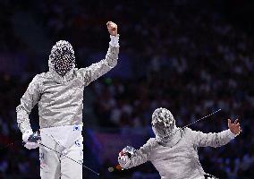 (PARIS2024) FRANCE-PARIS-OLY-FENCING