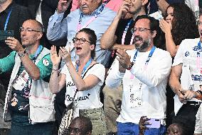 Paris 2024 - Aurore Berge In The Stands