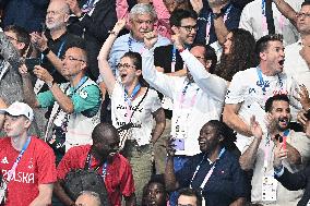 Paris 2024 - Aurore Berge In The Stands