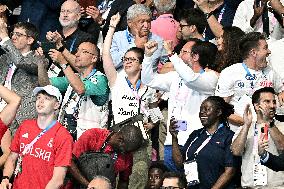 Paris 2024 - Aurore Berge In The Stands