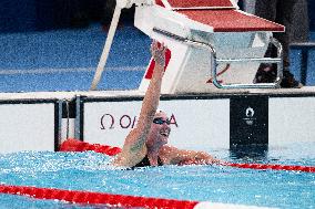 Paris 2024 - 1500m Freestyle - Anastasiia Kirpichnikova Wins Silver