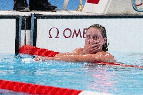 Paris 2024 - 1500m Freestyle - Anastasiia Kirpichnikova Wins Silver