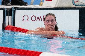 Paris 2024 - 1500m Freestyle - Anastasiia Kirpichnikova Wins Silver