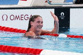 Paris 2024 - 1500m Freestyle - Anastasiia Kirpichnikova Wins Silver