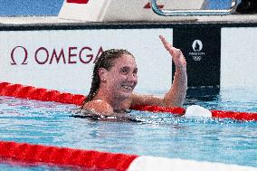 Paris 2024 - 1500m Freestyle - Anastasiia Kirpichnikova Wins Silver