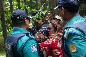 Anti-quota Protest In Dhaka