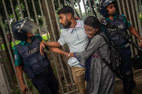 Anti-quota Protest In Dhaka