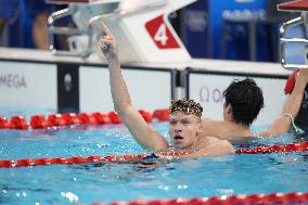 Paris 2024 - 200m Breaststroke - Leon Marchand Wins Gold