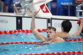 Paris 2024 - 200m Breaststroke - Leon Marchand Wins Gold