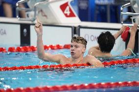 Paris 2024 - 200m Breaststroke - Leon Marchand Wins Gold