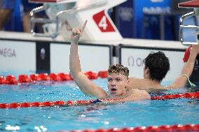 Paris 2024 - 200m Breaststroke - Leon Marchand Wins Gold