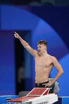 Paris 2024 - 200m Breaststroke - Leon Marchand Wins Gold