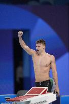 Paris 2024 - 200m Breaststroke - Leon Marchand Wins Gold