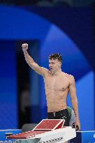 Paris 2024 - 200m Breaststroke - Leon Marchand Wins Gold