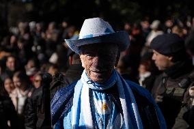 Military Parade For The Commemoration Of The 208th Independence Day In Buenos Aires