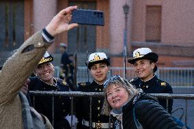 Military Parade For The Commemoration Of The 208th Independence Day In Buenos Aires