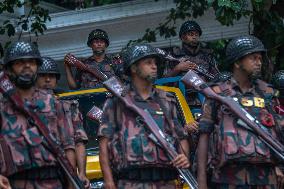 Anti-quota Protest In Dhaka