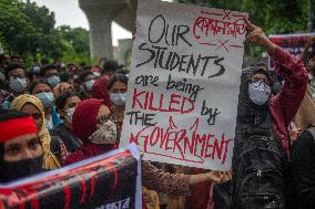 Anti-quota Protest In Dhaka