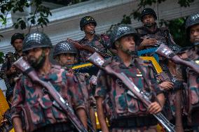 Anti-quota Protest In Dhaka