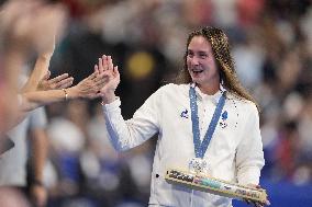 Paris 2024 - 1500m Freestyle - Anastasiia Kirpichnikova Wins Silver