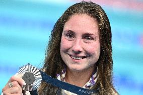 Paris 2024 - 1500m Freestyle - Anastasiia Kirpichnikova Wins Silver