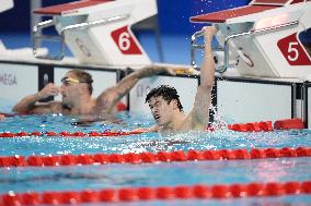 Paris 2024 - 100m Freestyle - Zhanle Pan Wins Gold And Beats World Record