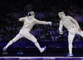 (PARIS2024) FRANCE-PARIS-OLY-FENCING