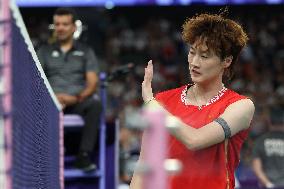 (PARIS2024) FRANCE-PARIS-OLY-BADMINTON