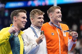 Paris 2024 - 200m Breaststroke - Leon Marchand Wins Gold