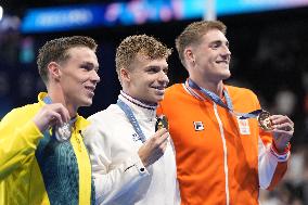 Paris 2024 - 200m Breaststroke - Leon Marchand Wins Gold