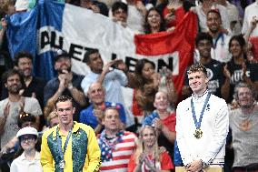 Paris 2024 - 200m Breaststroke - Leon Marchand Wins Gold