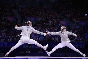 (PARIS2024) FRANCE-PARIS-OLY-FENCING