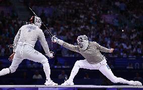 (PARIS2024) FRANCE-PARIS-OLY-FENCING