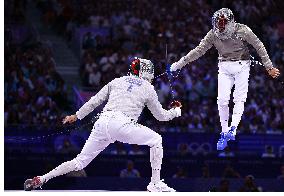 (PARIS2024) FRANCE-PARIS-OLY-FENCING