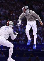 (PARIS2024) FRANCE-PARIS-OLY-FENCING