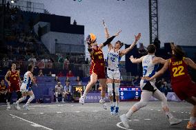 Paris 2024 - women's pool round 3x3 basketball game between France and Spain