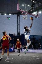 Paris 2024 - women's pool round 3x3 basketball game between France and Spain