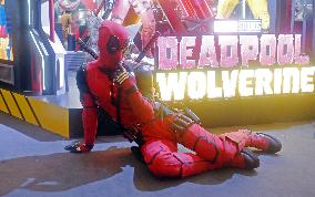 Deadpool & Wolverine Handmade Model at 2024 ChinaJoy in Shanghai