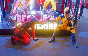 Deadpool & Wolverine Handmade Model at 2024 ChinaJoy in Shanghai