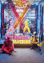 Deadpool & Wolverine Handmade Model at 2024 ChinaJoy in Shanghai