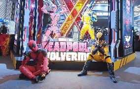 Deadpool & Wolverine Handmade Model at 2024 ChinaJoy in Shanghai