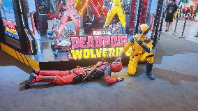 Deadpool & Wolverine Handmade Model at 2024 ChinaJoy in Shanghai